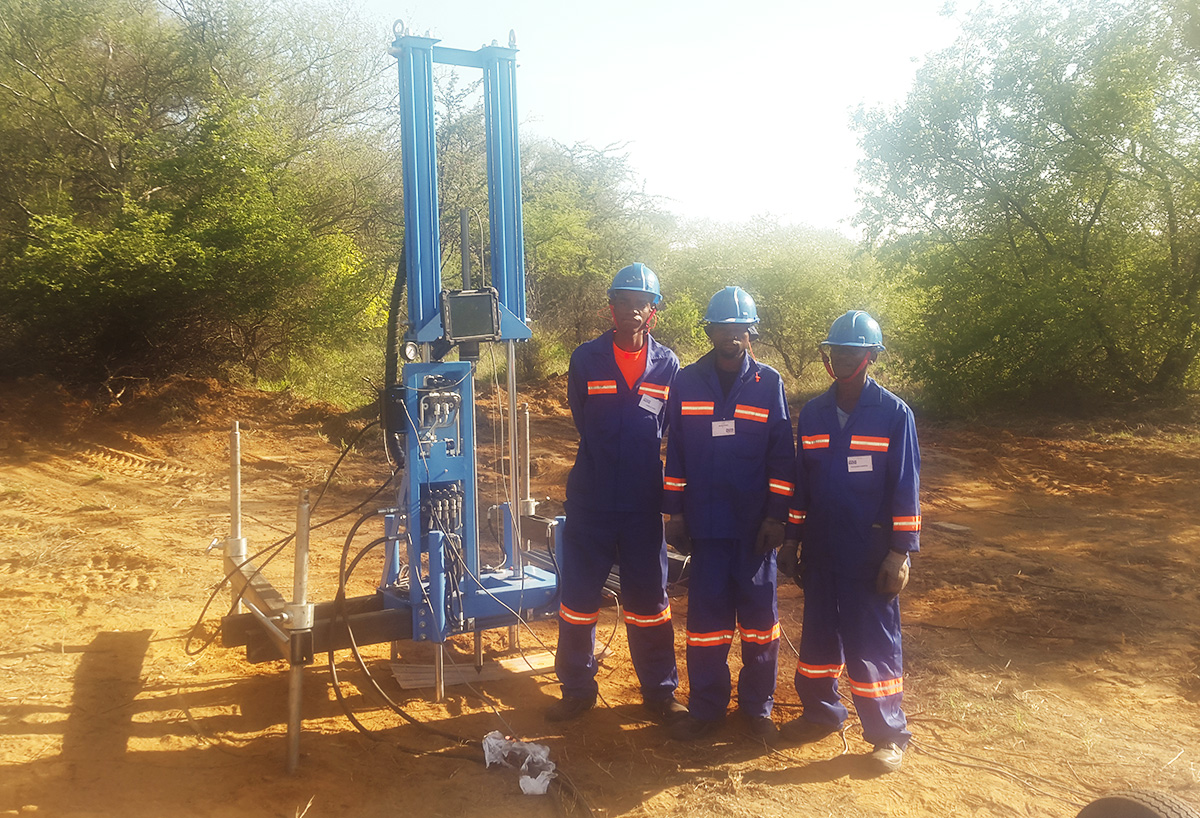 Field work in Botswana